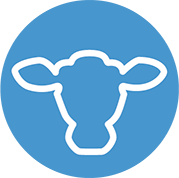 Icon Dairy Blauw